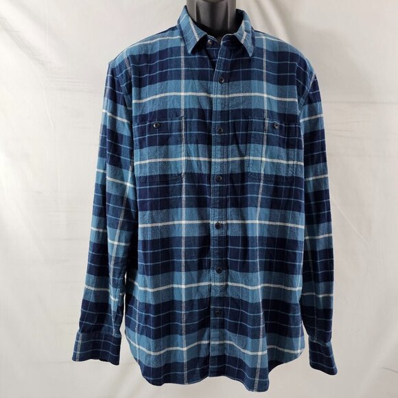 Lucky Brand Saturday Stretch Men’s Classic Fit Cotton Long Sleeve Shirt - Large - Picture 10 of 12